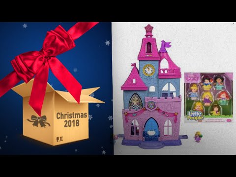 Disney Princess Magical Wand Palace By Little People & More / Countdown To Christmas 2018!