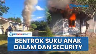 Bentrok Berdarah Suku Anak Dalam dan Security di Sarolangun Jambi, 2 Warga Luka-luka