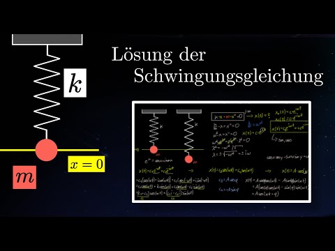 Lösung der Schwingungsgleichung | Schwingungen (2 von 12)