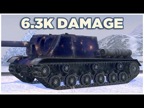 ISU-152 • 6.3K DMG • 6 KILLS • WoT Blitz