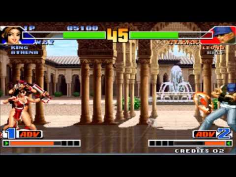 KOF 98 nível 8 Mai VS Clark cego