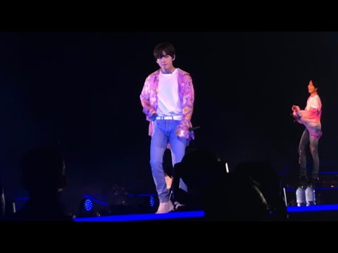 190505 @ BTS SPEAK YOURSELF TOUR in Rose Bowl - Dope, Baepsae, Fire (medley)