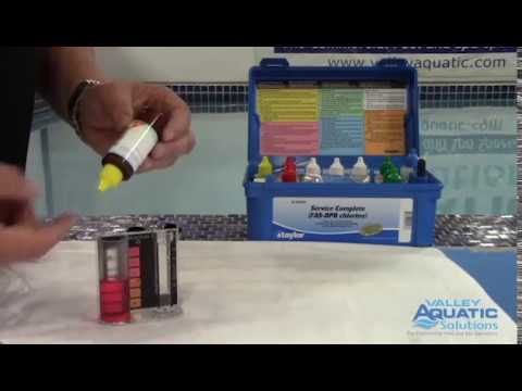 Taylor Test Kit K-2006: Free and Combined Chlorine Test