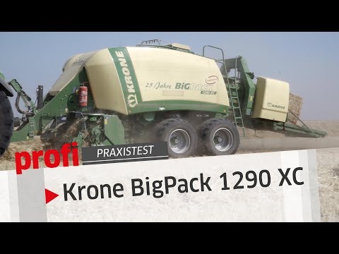 Krone BigPack 1290 XC im Großballenpressen-Vergleichstest (6/7) | profi #Praxistest