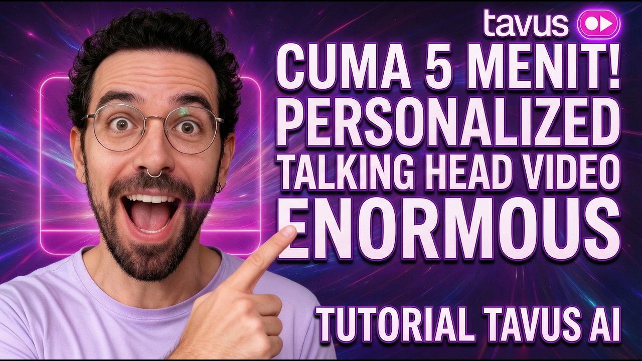 Cara Buat Video AI Personalisasi dalam 5 Menit: Tutorial Tavus AI