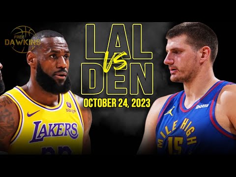 NBA 덴버 너겟츠 119-107 LA 레이커스 하이라이트