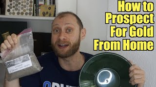 Is Buying $40 Paydirt Worth it? Gold Prospecting at Home ft. @KleshGuitars [+Free Silver Giveaway!]