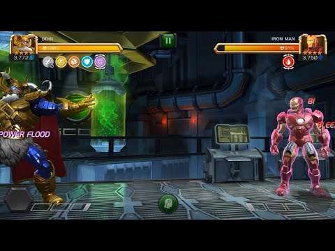 ODIN versus IRONMAN | 1V1 FIGHT | MARVEL CONTEST OF CHAMPIONS