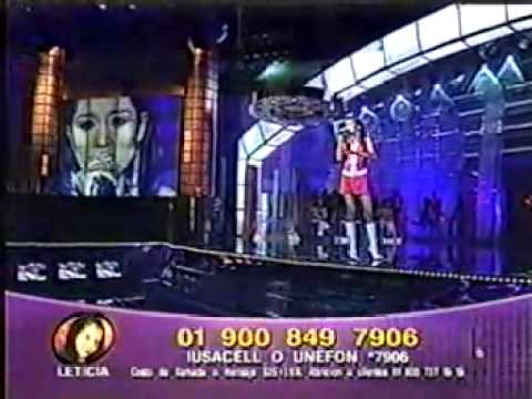 Lety López Chiquitita  La Academia 3 , Concierto II