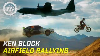 Ken Block Airfield Rallying - Top Gear - BBC