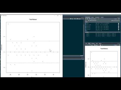R Tutorial: Test-retest reliability (using intraclass correlation)