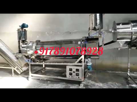 Automatic Corn Puff Flavouring Machine