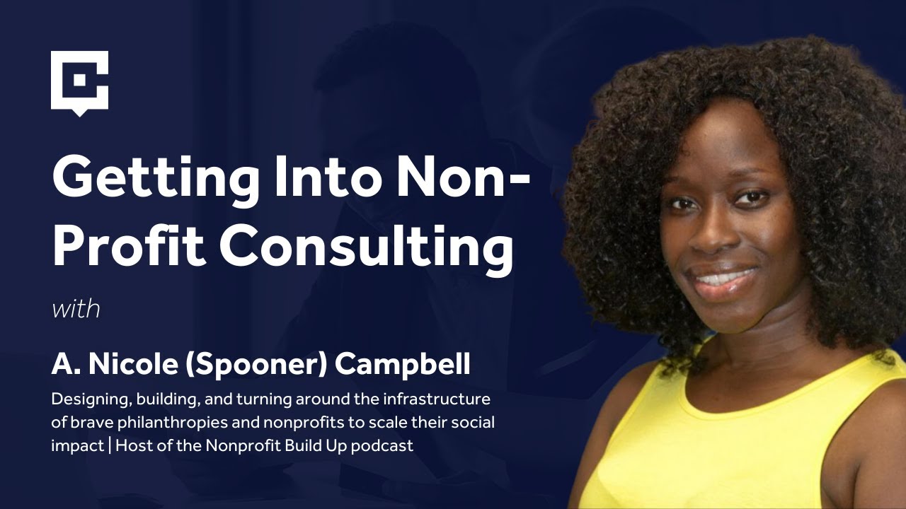 Getting Into Non-Profit Consulting