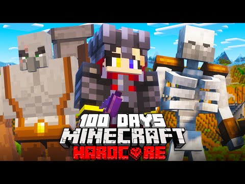 100 Days as ARCHER in Hardcore Minecraft!