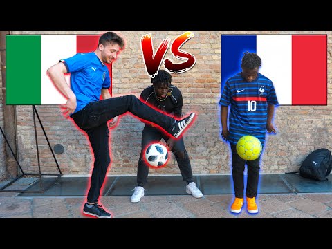 Italians vs. Foreigners - Who can dribble more? ● ITALY vs. AFRICA