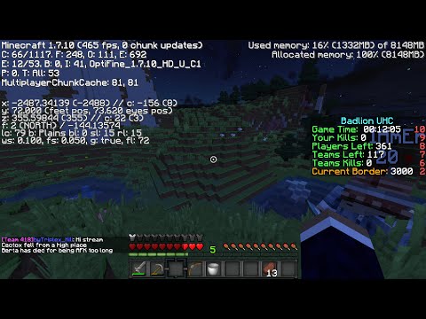 Minecraft UHC HighLights#2: Intense Game EVER!!!!!