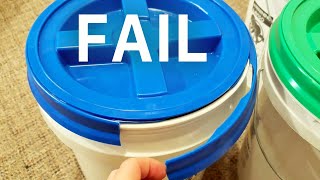The Hidden Threat to Your Homestead: Gamma Lid failures can ruin crucial homestead dry goods