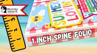 Folio Design Tutorial:  1 Inch Spine Edition!