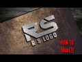 How To Make RS Logo In Pixellab RS Logo Design In Pixellab Ansarys Editing Tricks