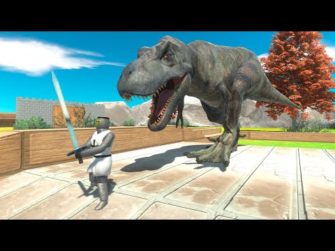 Escape from Old Goat Rex - Animal Revolt Battle Simulator