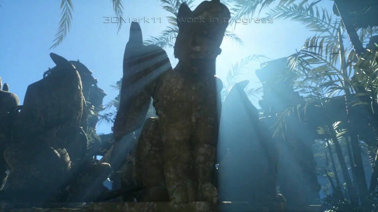 3DMark 11 - PC - High Temple DirectX 11 Tech Demo official video game trailer HD