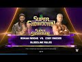 FULL MATCH Roman Reigns Vs Cody Rhodes Undisputed WWE Title Match WrestleMania Sunday WWE