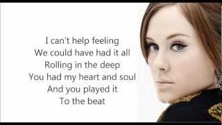 Adele Rolling In The Deep lyris.