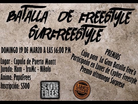 BATALLA SURFREESTYLE DOMINGO 19 DE MARZO