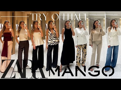 Newest  ZARA and Mango *** | Try on HAUL | ***