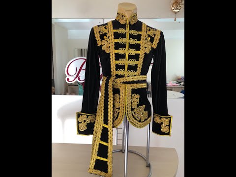 Mazurka – costum pentru barbat P 0114 - video 2