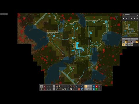 Factorio Deathworld Marathon - Episode 59 - Fixing Oil, Small Mall, Green Circuits for Purple