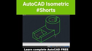 AutoCAD Isometric #Shorts