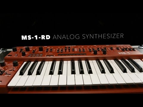 Behringer MS-1 / MS-101 Analog Synthesizer 2019 - Present - Red image 7