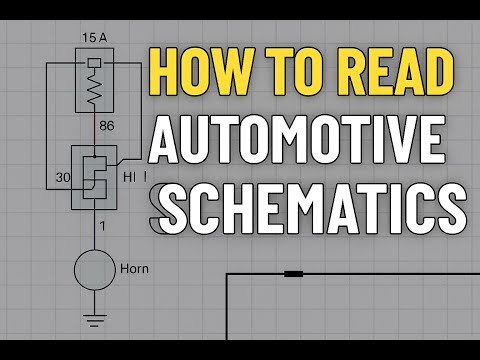 How to Read Automotive Wiring Schematics for Beginners | Bill Teaches Automotive Technology