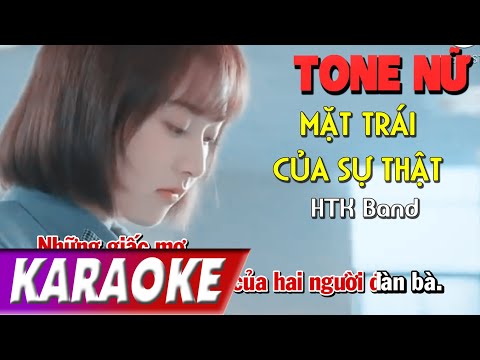 TONE NỮ | Mặt Trái Của Sự Thật BEATCHUAN | HKT | Karaoke Lợi Nguyễn