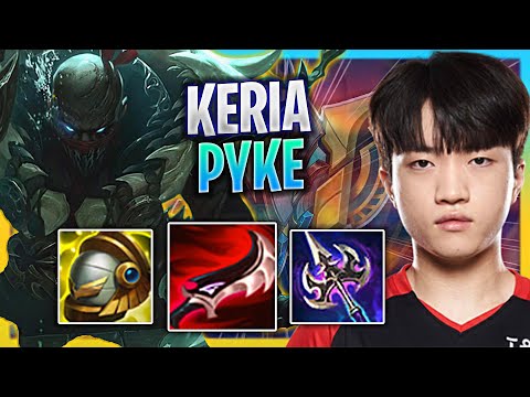 LEARN HOW TO PLAY PYKE SUPPORT LIKE A PRO! | T1 Keria Plays Pyke Support vs Rakan! | Season 2023