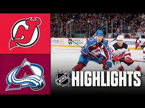 NHL Highlights | Devils vs. Avalanche | October 28, 2025
