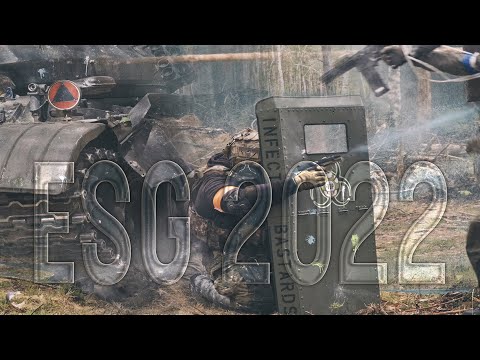 EURO SUPER GAME  ESG Battleground Paintball 26 -28 Mai  2022 Gameplay