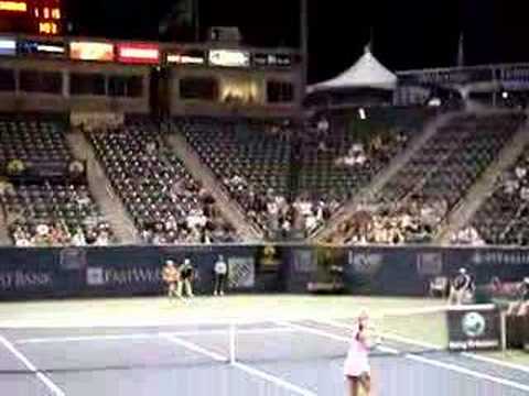 Ana Ivanovic Wins on her serve