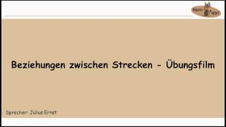 4.1.2 BEZIEHUNGEN ZWISCHEN STRECKEN ÜBUNGSFILM