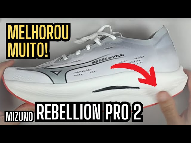 o REBELLION PRO 2 da Mizuno FICOU AINDA MELHOR - Primeiras impresões e Review