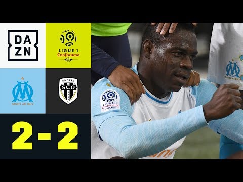 Doppelpack von Mario Balotelli reicht nicht: Olympique Marseille - Angers 2:2 | Ligue 1 | DAZN