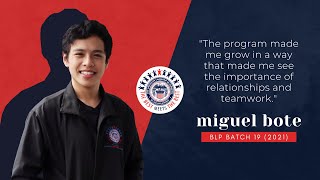 AmCham Business Leadership Program Testimonial | Miguel Bote, Xavier University - Ateneo De Cagayan