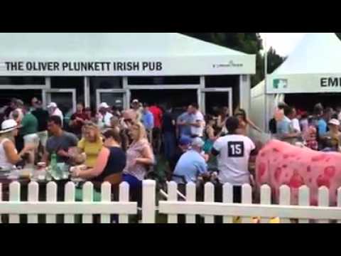 The Oliver Plunkett Bar at the Irish Open