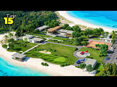 15 Extraordinary Private Fortresses Built by Billionaires