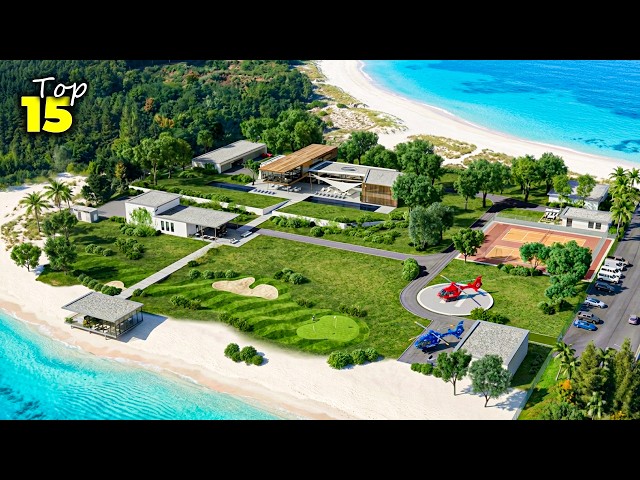 15 Extraordinary Private Fortresses Built by Billionaires SDDEFAULT Thumbnail