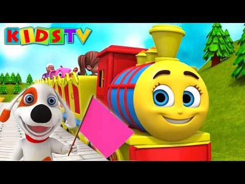 Chuk Chuk Karti Rail Chali | Hindi Nursery Rhymes For Children