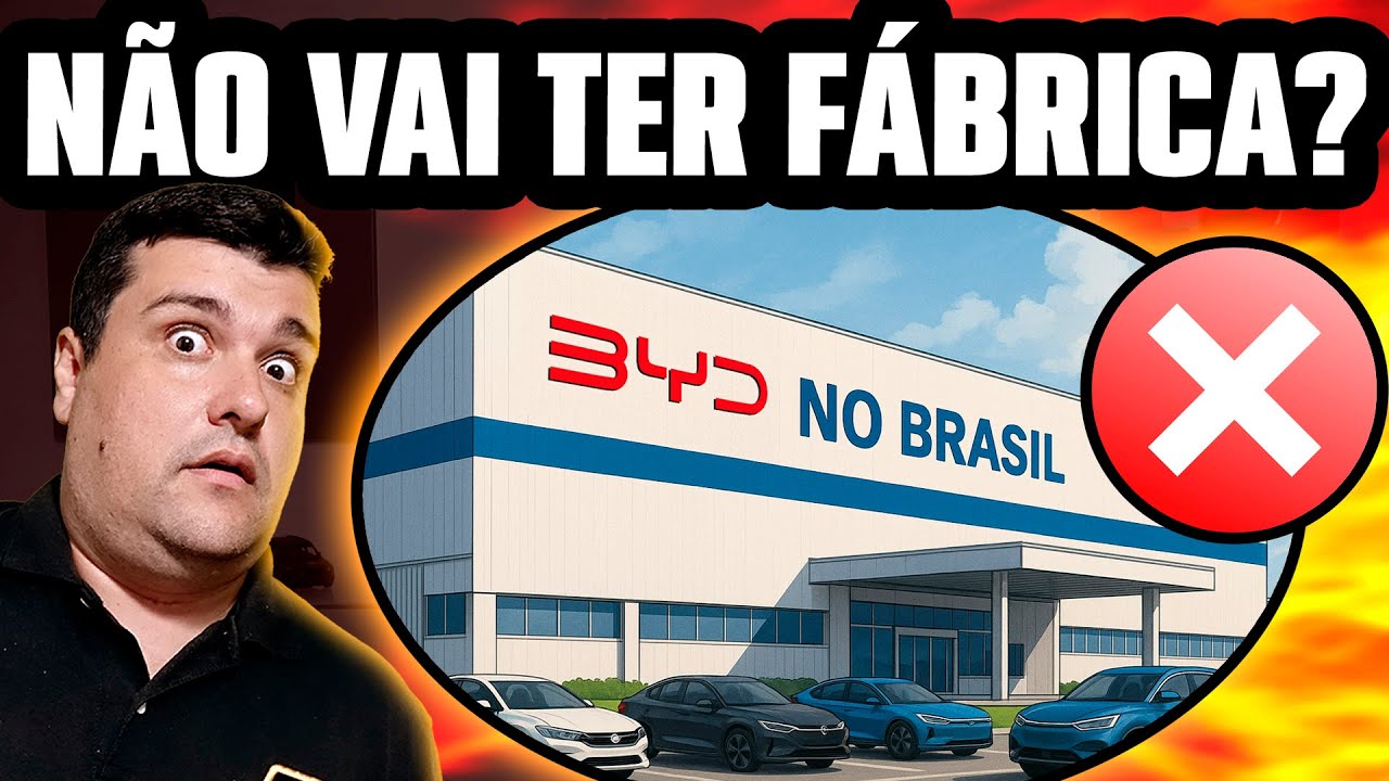 FÁBRICA DA BYD ADIADA pro FINAL DE 2026 DESACREDITA CLIENTES e MONTADORA CHINESA CHEGA FALIDA no BR!