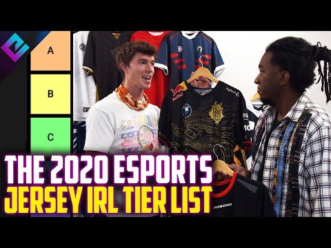 Esports Talk IRL JERSEY TIER LIST 30 TEAMS (2020)