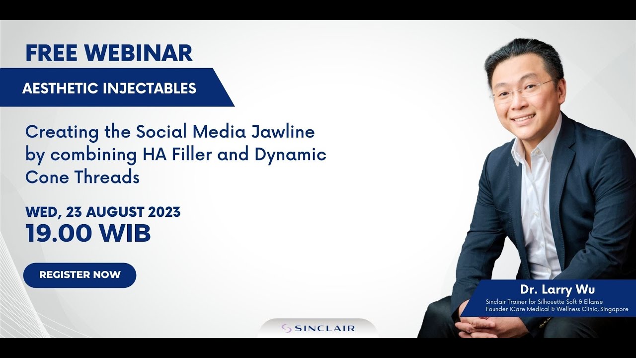 Webinar Creating the Social Media Jawline by combining HA Filler and Dynamic Cone Threads